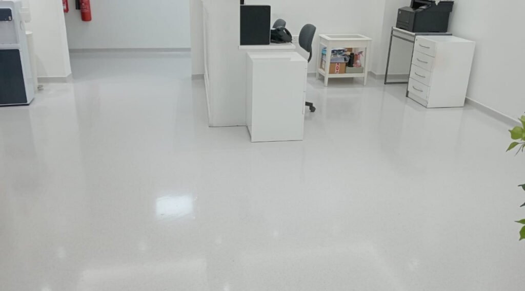 Vinyl floor Polishing Dubai