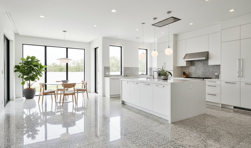 Granite floor polishing services dubai