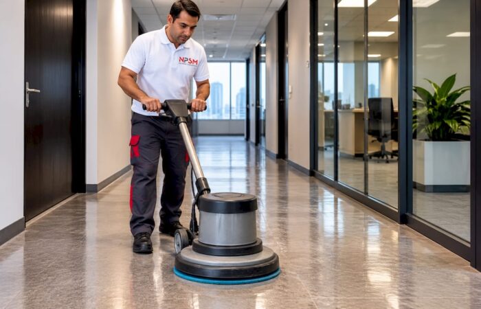 Dull Commercial Vinyl? Restore Shine With a 175 RPM Buffer